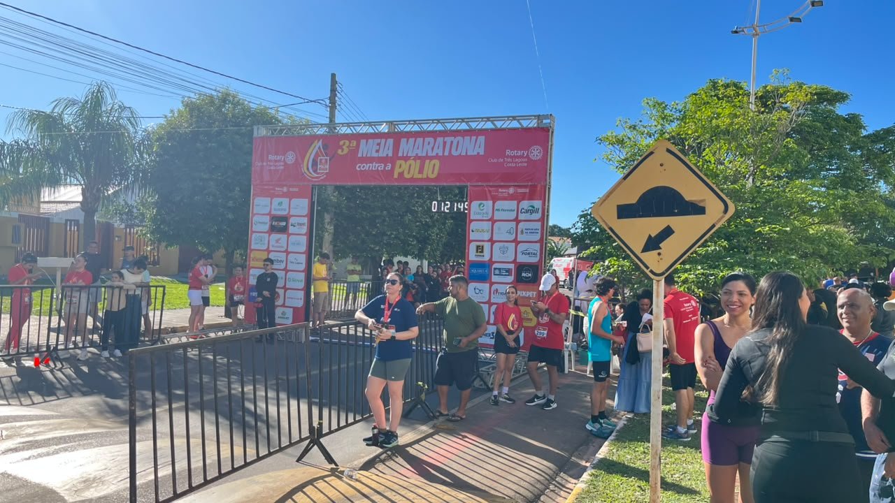 Rotary Clube de Três Lagoas promove 3ª Meia Maratona Contra a Pólio
