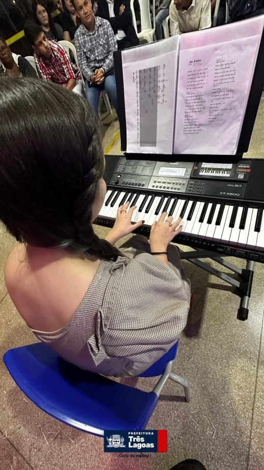 Cultura inicia inscrições para curso de teclado em Três Lagoas