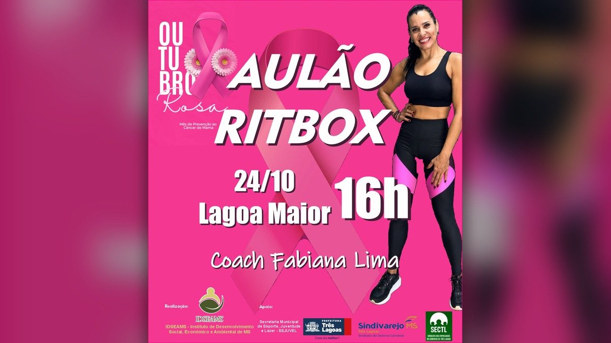 Lagoa Maior recebe aulão de ritbox para campanha de prevenção