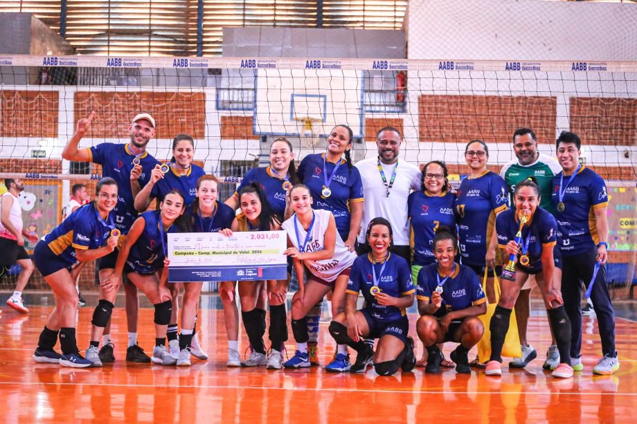 Final do Campeonato Municipal de Voleibol marca o fim de semana esportivo em Três Lagoas