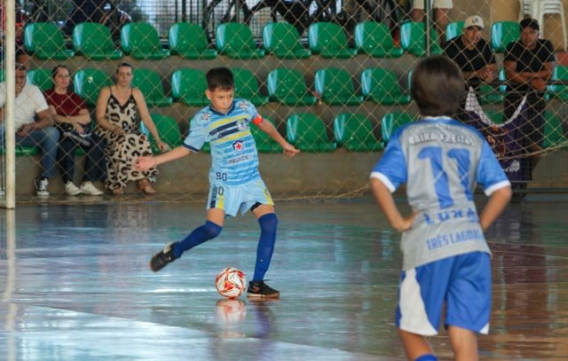 Futsal Sub-11 dos JETs 2026 atinge 54 gols marcados em doze partidas