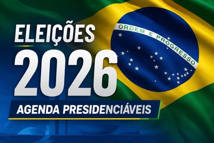 Eleições 2026: Presidenciáveis concentram suas agendas no Sudeste nesta segunda-feira em Três Lagoas, MS