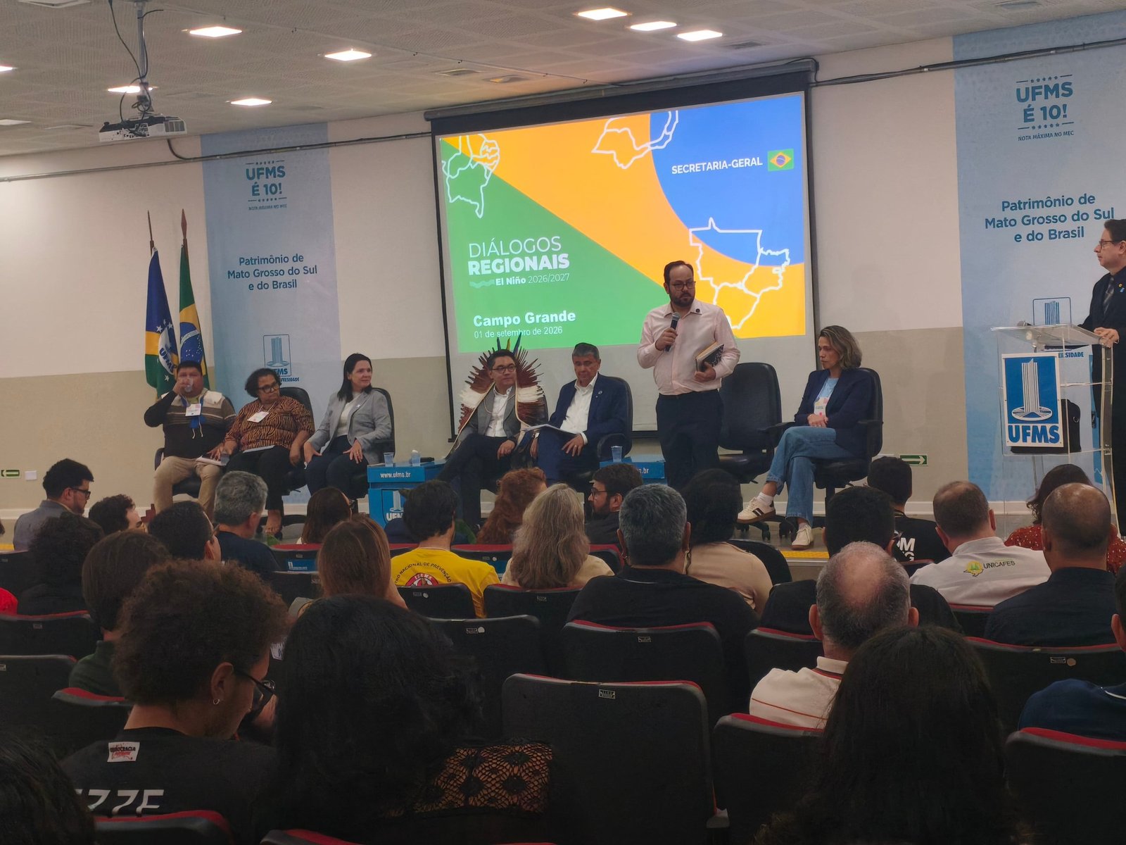 Debate em Campo Grande discute ações preventivas contra os impactos do ‘Super El Niño’ em Mato Grosso do Sul