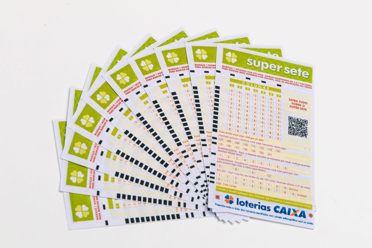 Super Sete acumula e prêmio alcança R$ 250 mil no próximo concurso