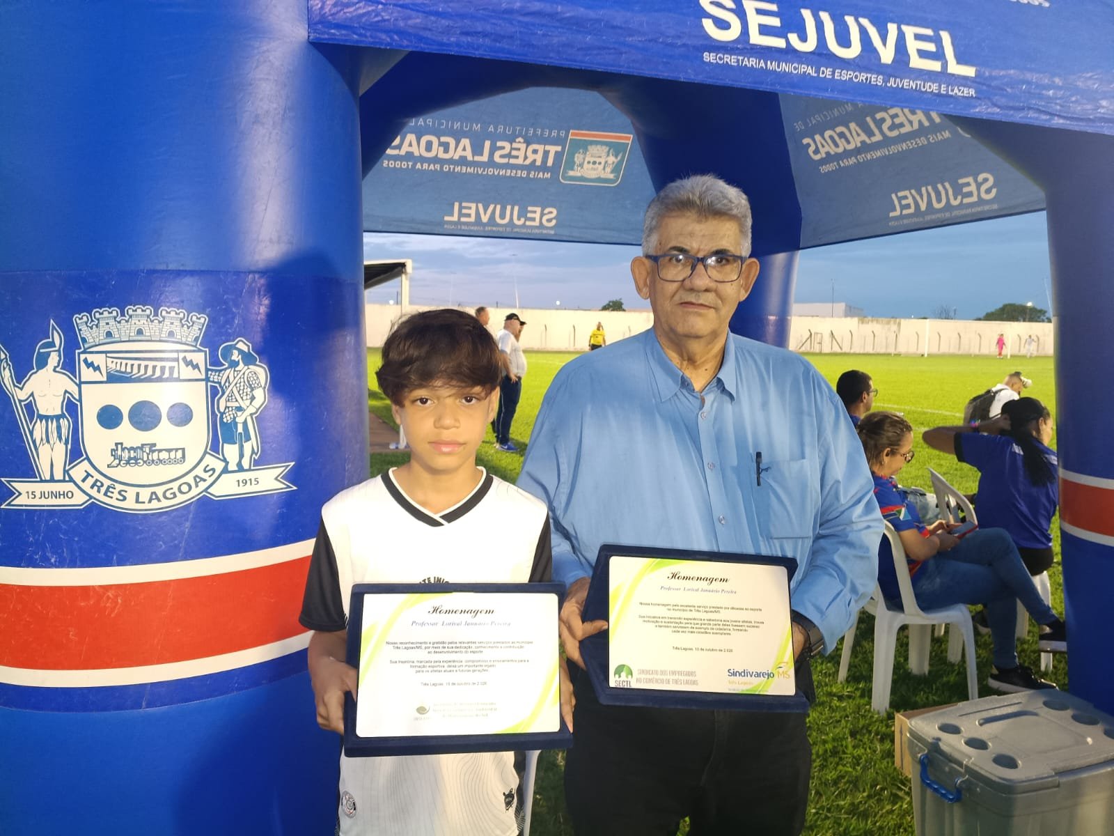 Professor Dori ganha tributo esportivo em Três Lagoas