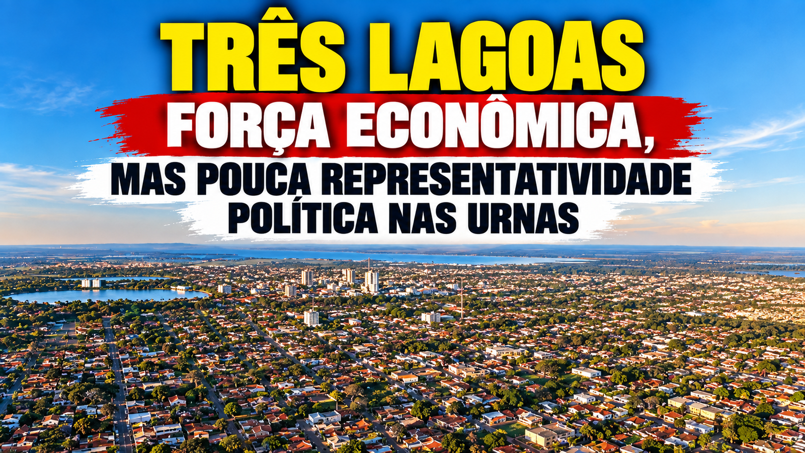 88.668 eleitores de Três Lagoas elegem apenas Ângelo Guerreiro na Assembleia