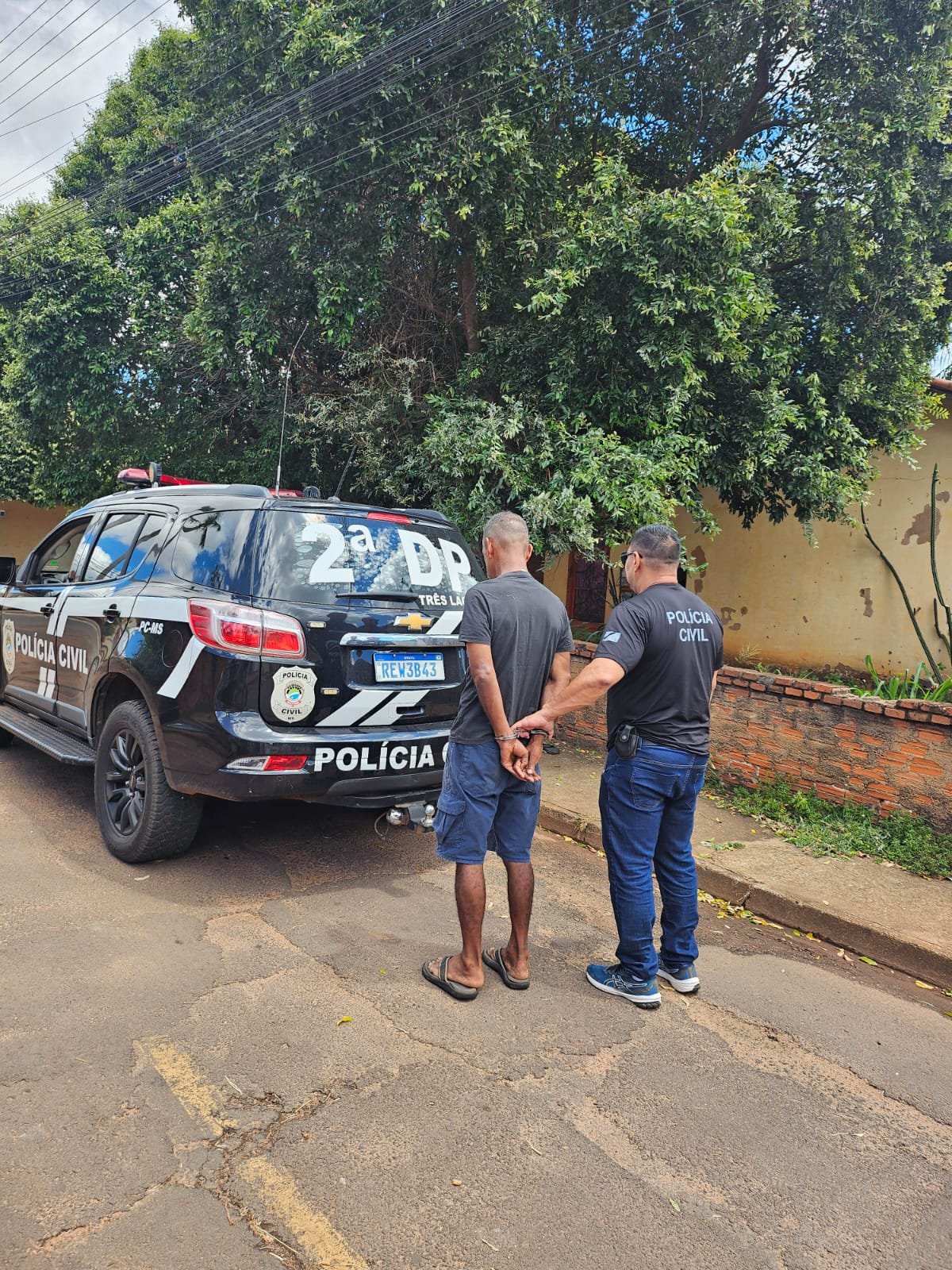 Foragido da Justiça de SP por estupro e roubo é preso em Três Lagoas