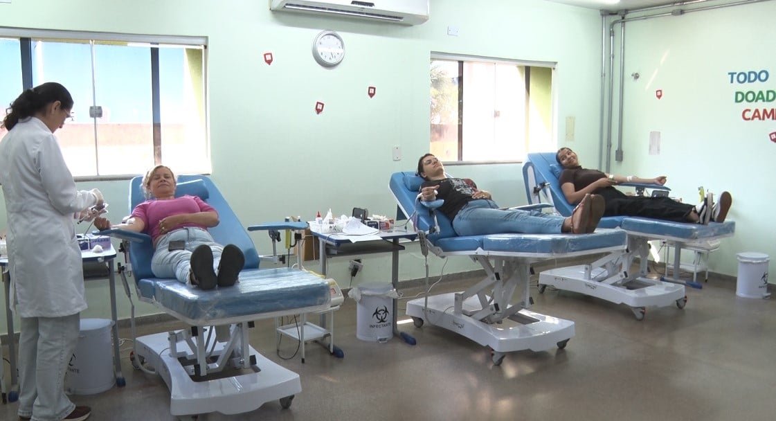 Cooperados fazem doação de sangue e ajudam a reforçar estoque em Três Lagoas