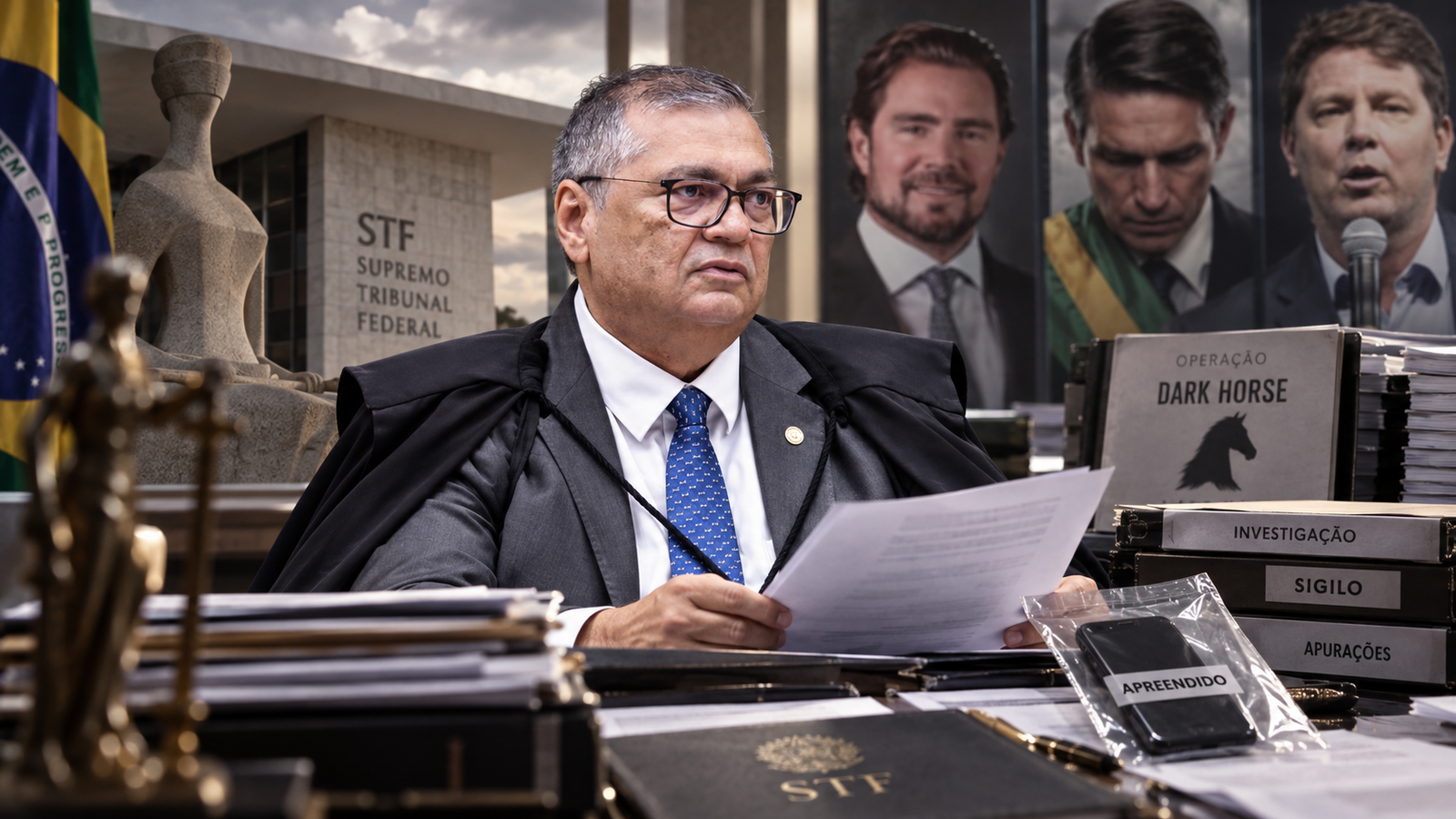 STF retira sigilo de 5 mil páginas em investigação sobre filme