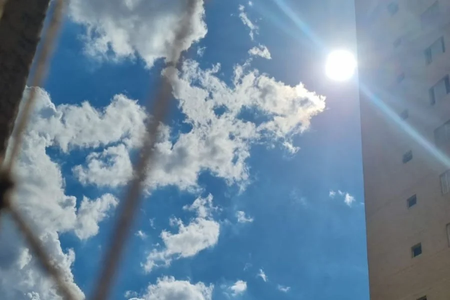 Calor e Possibilidade de Chuvas Marcam o Domingo em Três Lagoas e Leste de MS