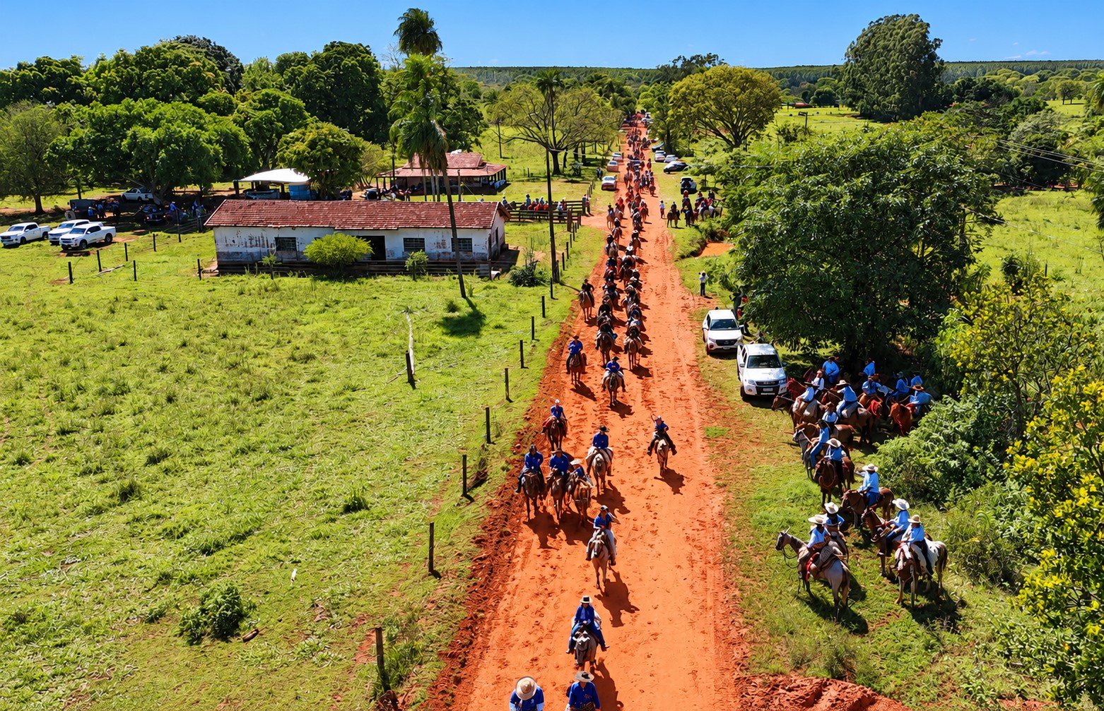 28 comitivas e milhares de pessoas marcam a 19ª Cavalgada do Arapuá em Três Lagoas
