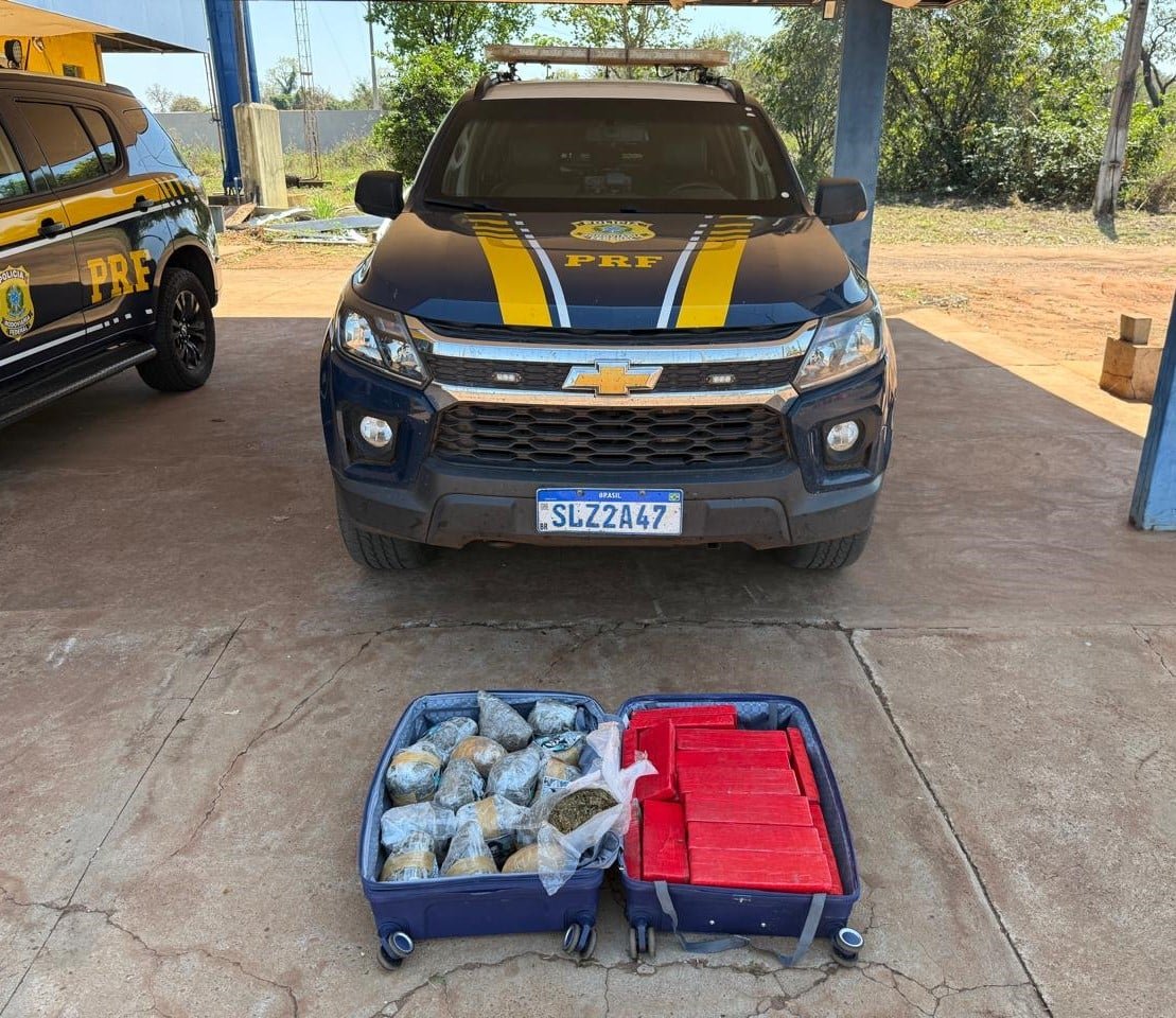 33 kg de drogas saem de Campo Grande para Três Lagoas e passageiro acaba preso