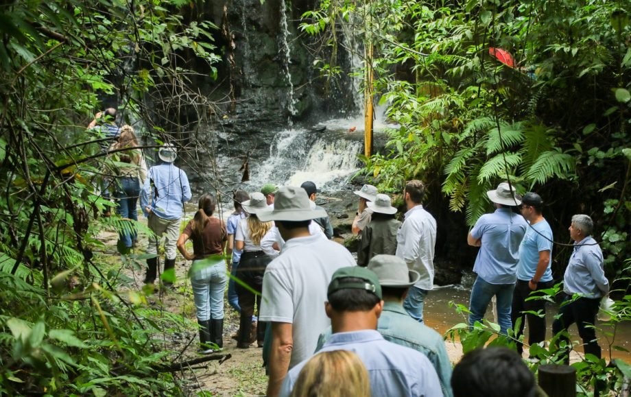 Parque do Pombo recebe visita de investidores europeus em parceria com a Lacan Florestal