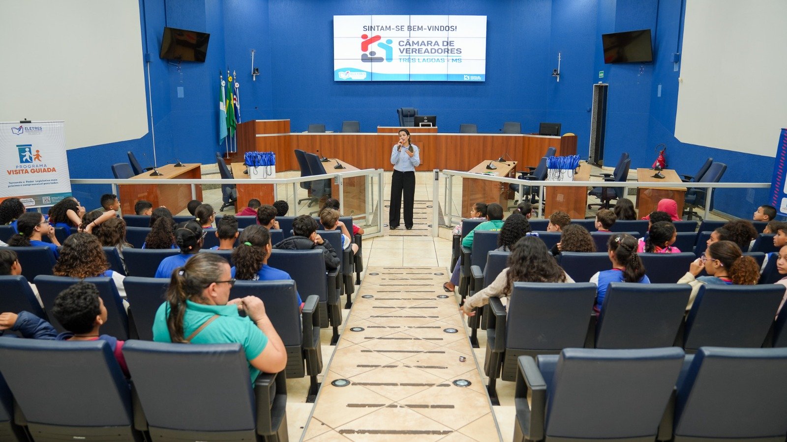 Alunos da Escola Ramez Tebet participam de Visita Guiada