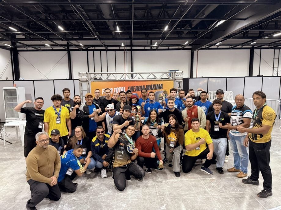 Equipe de Três Lagoas se destaca em campeonato brasileiro de luta de braço
