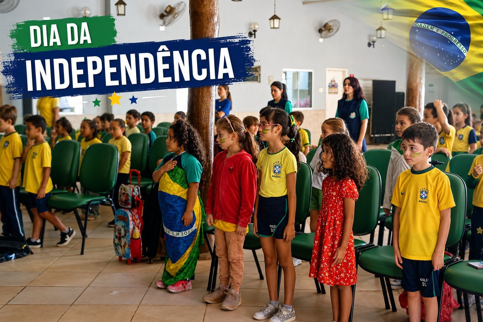 7 de Setembro: Quando a história sai dos livros e ganha vida nas mãos das crianças