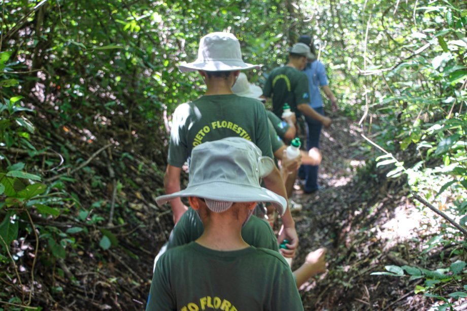 Patrulha Florestinha: Jovens vivenciam educação ambiental no Parque Municipal do Pombo