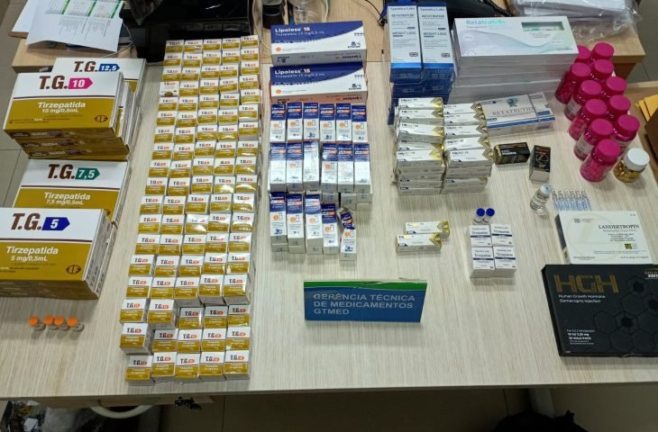 MS: Vigilância Sanitária apreende remessas irregulares de 'canetas' e ampolas para emagrecer enviadas via Correios