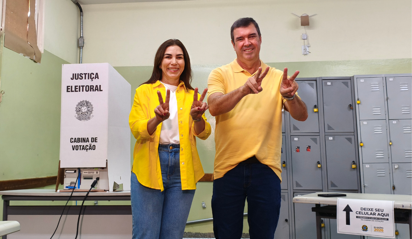 Mais de 65% dos votos em Mato Grosso do Sul são projetados por Eduardo Riedel para Flávio Bolsonaro