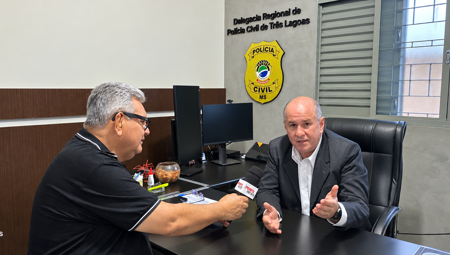 Retorno ao comando: Rogério Makert assume a Regional e assegura Polícia Civil mais presente em Três Lagoas