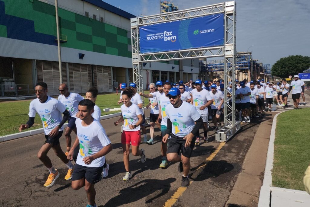 Corrida inédita na Suzano converte passos em saúde, inclusão e solidariedade em Três Lagoas