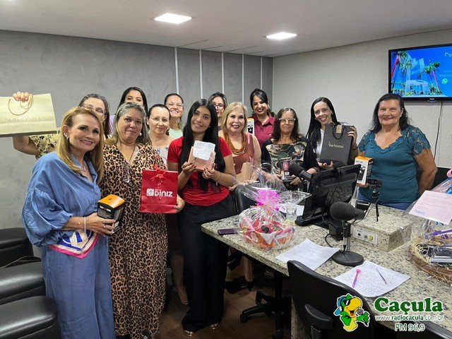 Toninha Campos Recebe Mulheres para Café da Manhã Especial na Rádio Caçula 96.9 FM