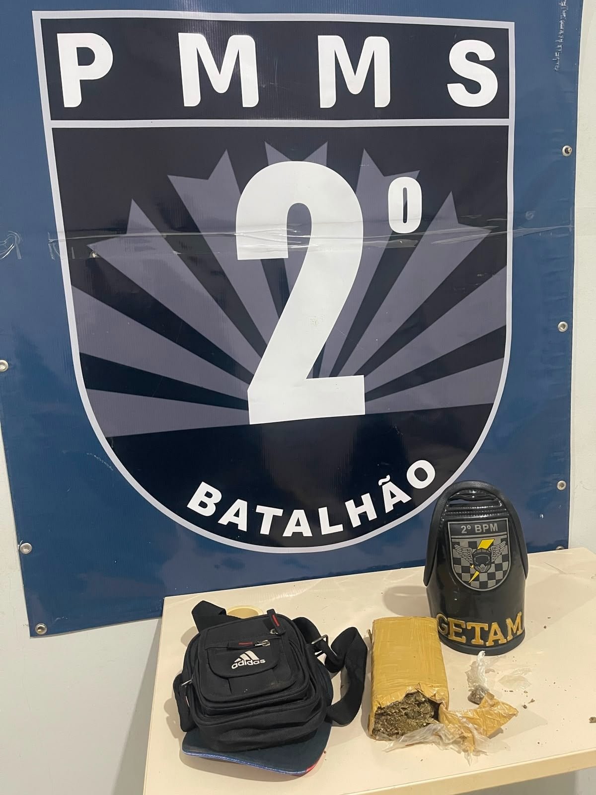 Getam detém indivíduo com mais de meio quilo de maconha no bairro Vila Verde