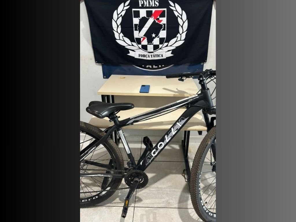 Força Tática Prende Suspeito e Recupera Bicicleta Roubada no Novo Oeste