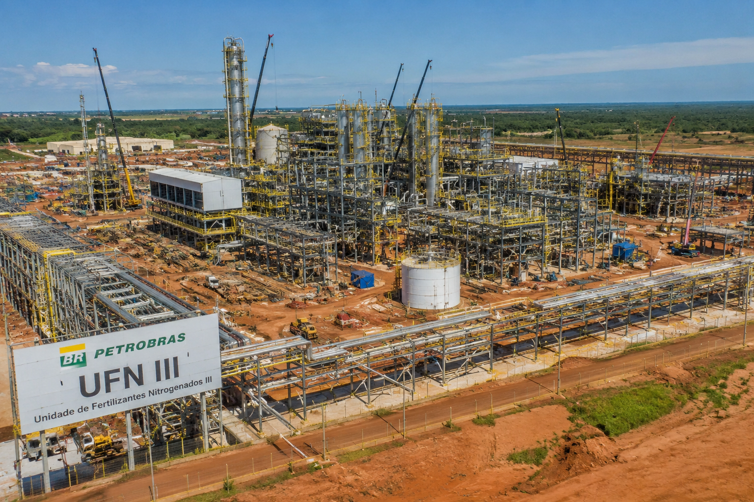 Retomada da UFN-3 impulsiona o mercado de trabalho em Três Lagoas; empresa anuncia recebimento de currículos