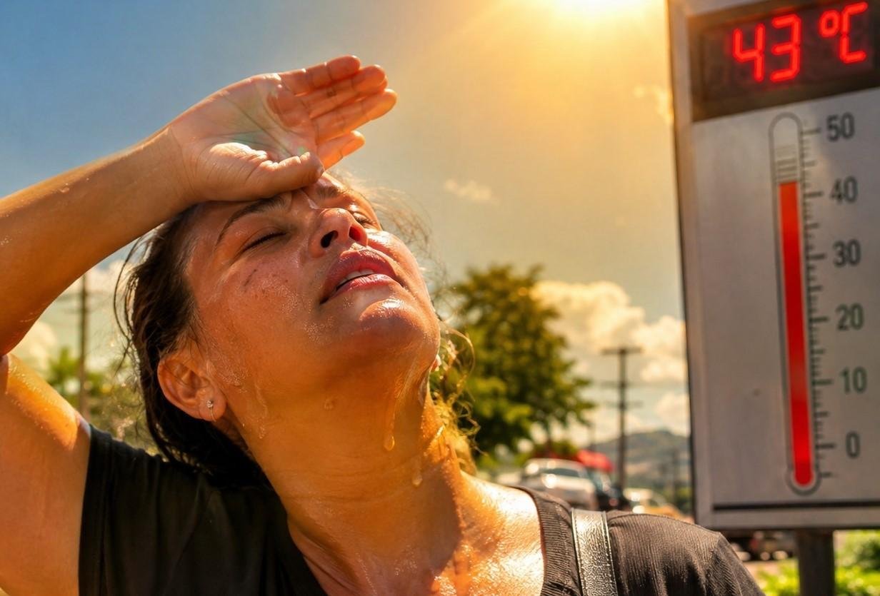 Termômetros chegam a 39°C em Três Lagoas nesta segunda-feira