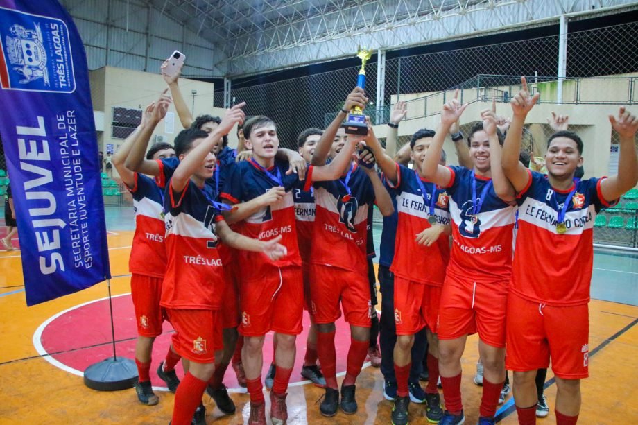 E.E. Fernando Corrêa é campeã no futsal masculino Sub-17 dos JETs 2026 em Três Lagoas