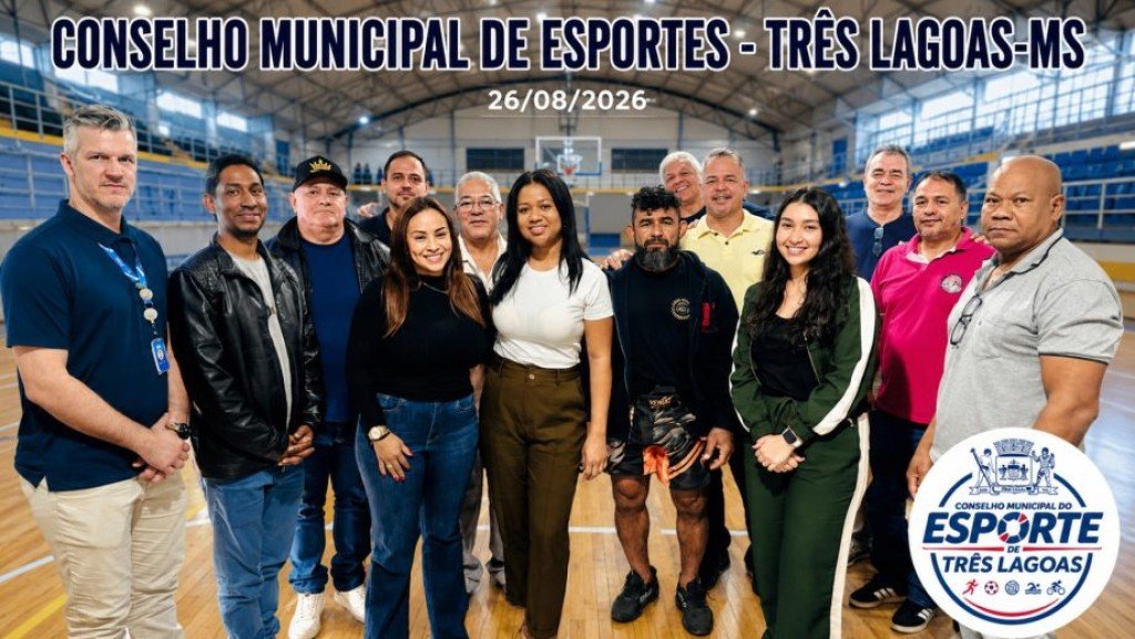 Conselho Municipal do Esporte e Lazer de Três Lagoas faz primeira reunião e estabelece novos rumos de atuação