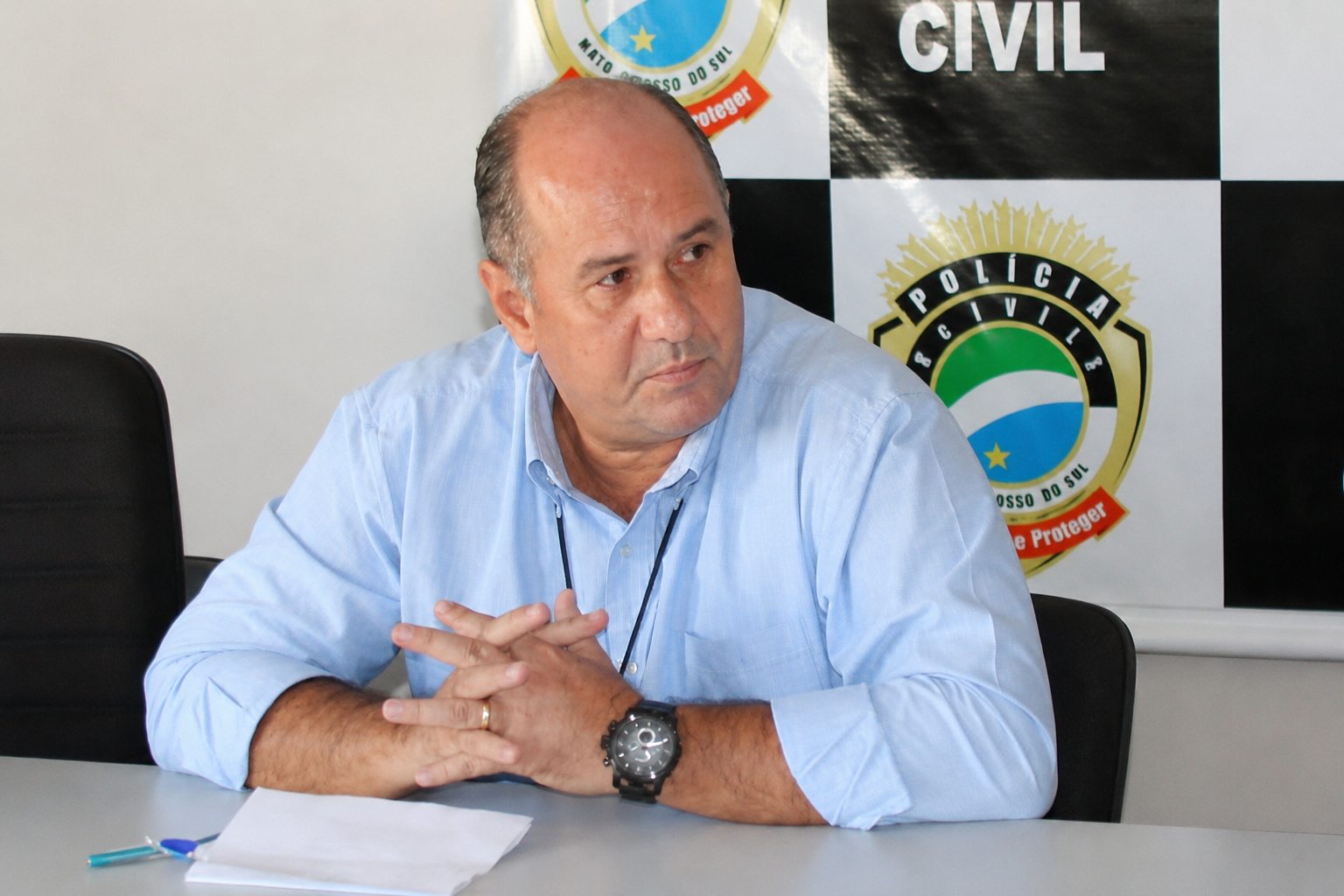 Rogério Makert retorna a Três Lagoas e assume mais uma vez o comando regional da Polícia Civil