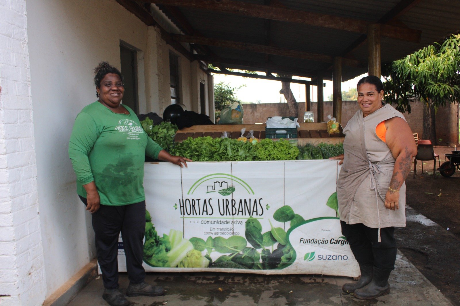 Famílias do Centro de Três Lagoas movimentam R$ 163,8 mil com cultivo de hortaliças apoiado pela Suzano