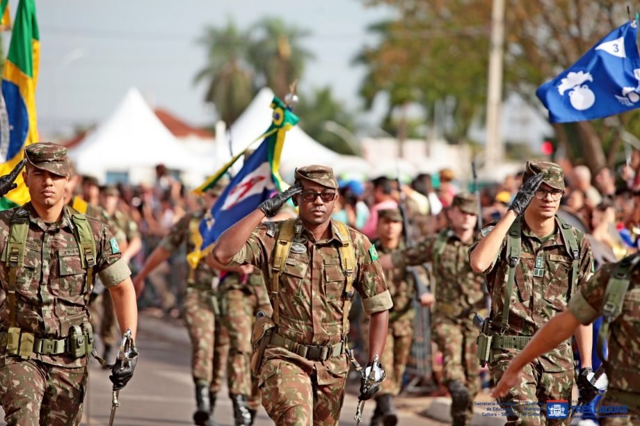 Desfile de 7 de Setembro será realizado na manhã desta segunda-feira