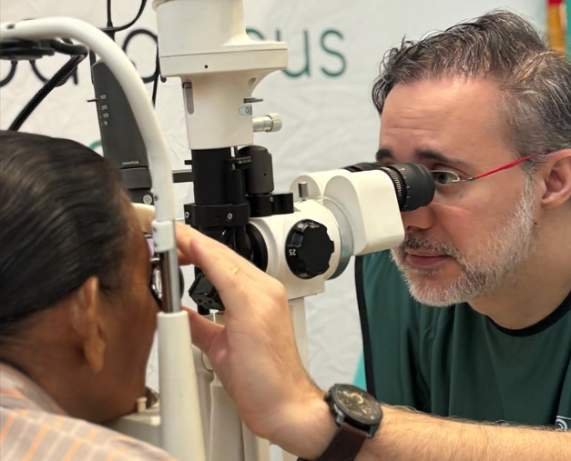 Oftalmolaser realiza o 1º Dia da Saúde Ocular e atende 205 pessoas em Três Lagoas (MS)