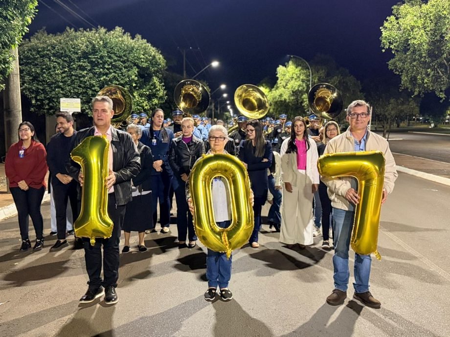Prefeito Dr. Cassiano Maia participa da alvorada festiva pelos 107 anos do Hospital Auxiliadora