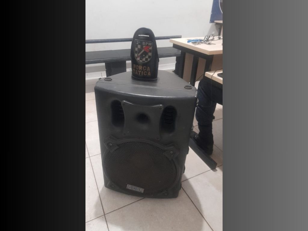 Homem é detido por furto e caixa de som é recuperada pela polícia em Três Lagoas