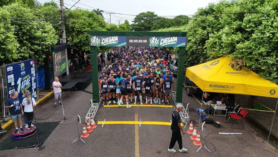 atletas apoiam a apae de tres lagoas em prova solidaria
