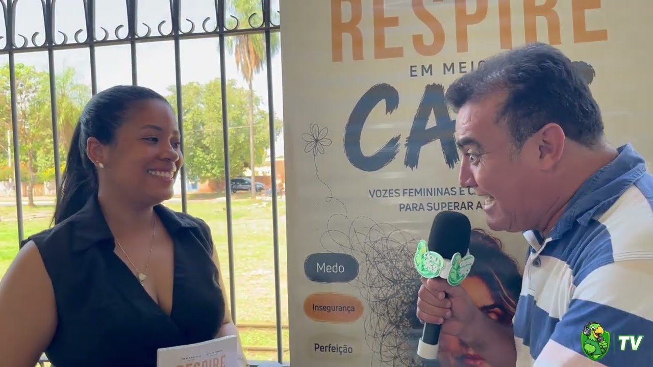 Marciele Alves lança livro Respire em Meio ao Caos em Três Lagoas