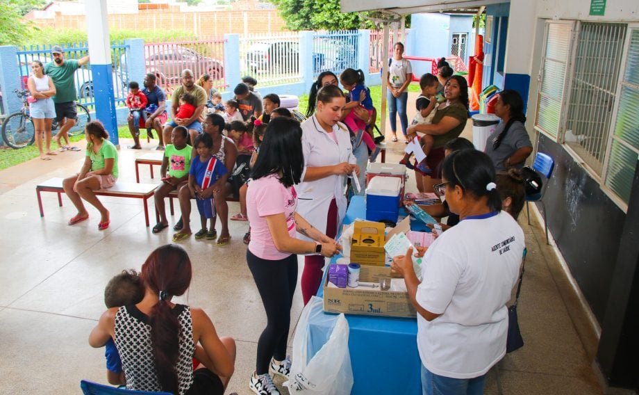 Três Lagoas inicia campanha 'Aluno Imunizado' para atualizar vacinação