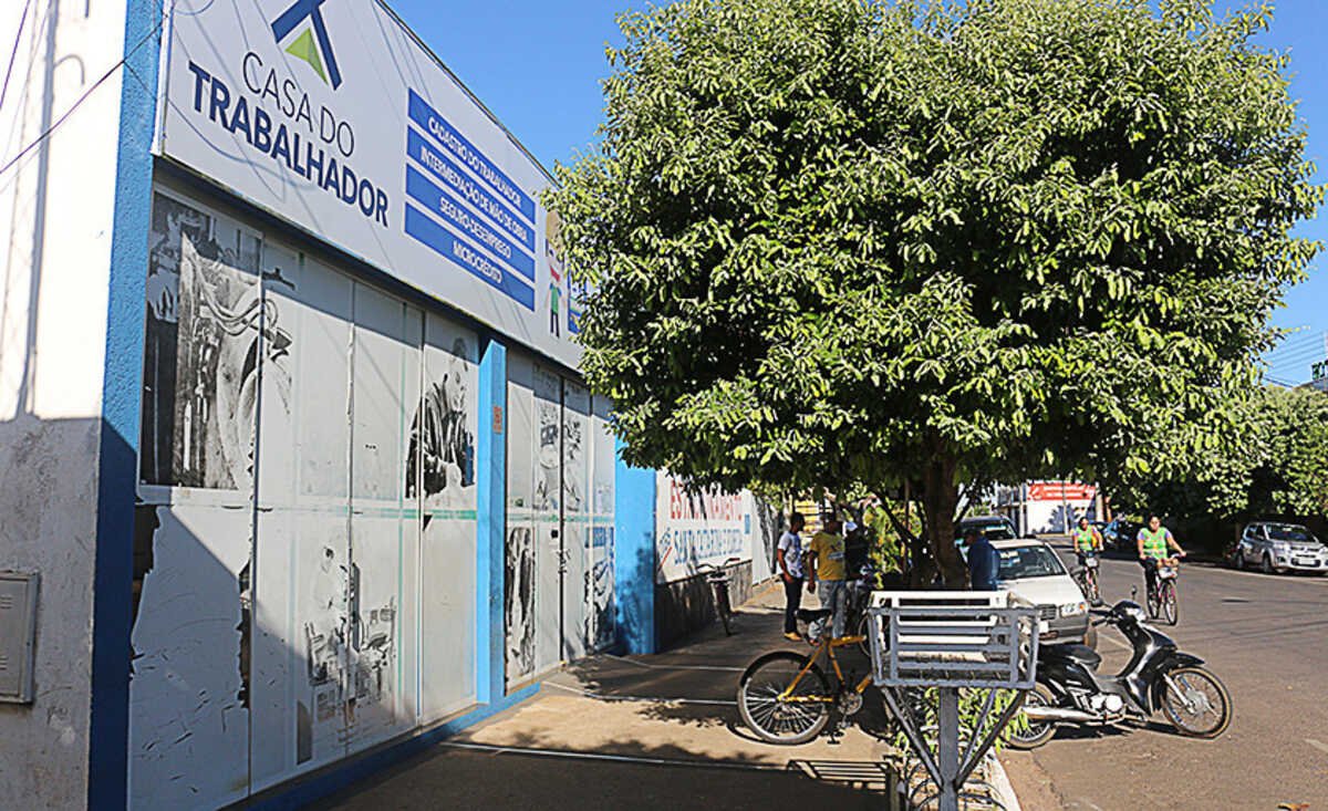 190 postos de trabalho estão abertos na Casa do Trabalhador em Três Lagoas