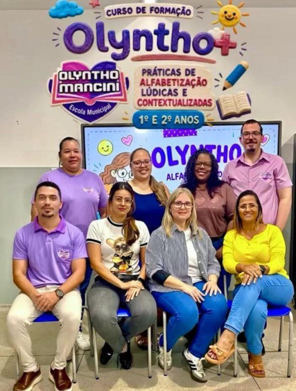 Escola Olyntho Mancini capacita professores do 1º e 2º anos em Três Lagoas