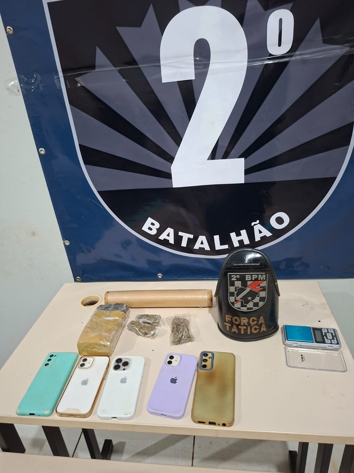 Força Tática apreende maconha e prende suspeitos por tráfico em Três Lagoas