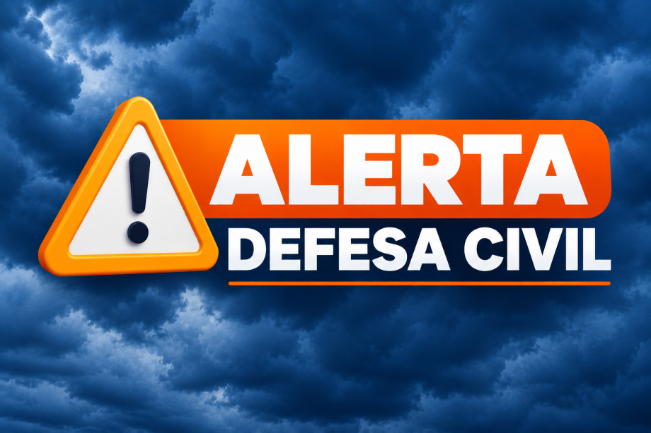 Rajadas de 70 km/h e chuva exigem cuidado da Defesa Civil em Três Lagoas