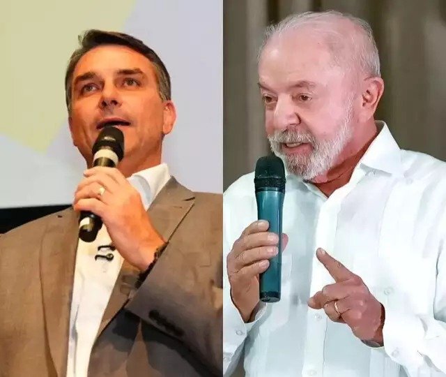 Datafolha registra 50% para Lula e Flávio Bolsonaro na corrida presidencial