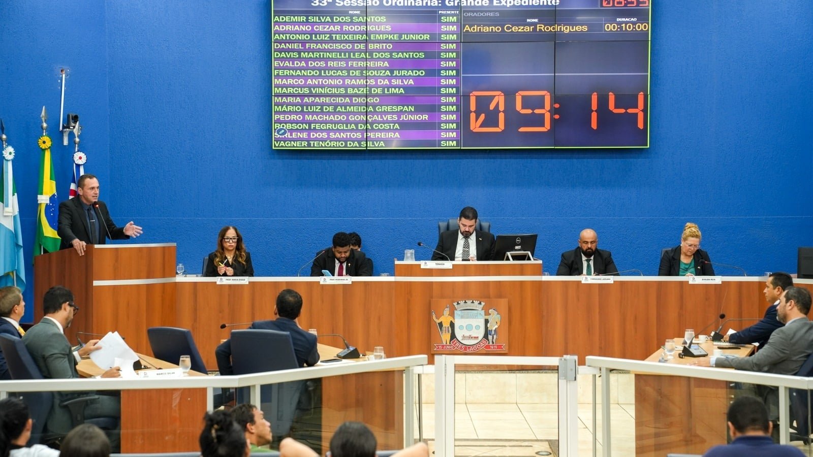 Sargento Rodrigues assume presidência da Câmara de Três Lagoas em 2027