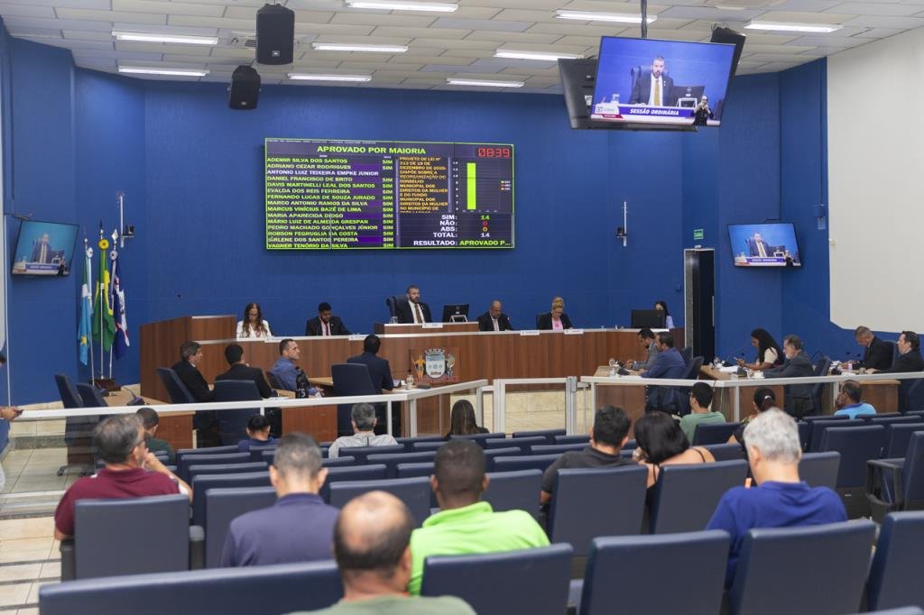 Câmara de Três Lagoas realiza a primeira sessão ordinária do ano legislativo