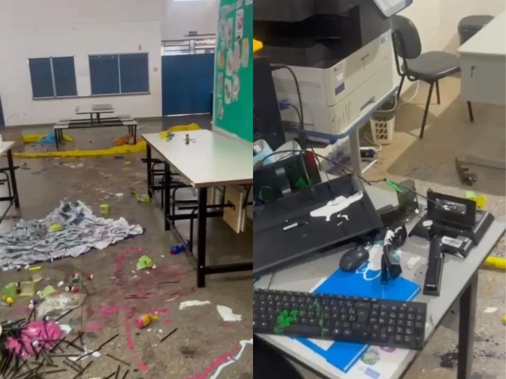 Ato de Vandalismo em Escola de Assentamento Mobiliza Autoridades em Santa Rita do Pardo